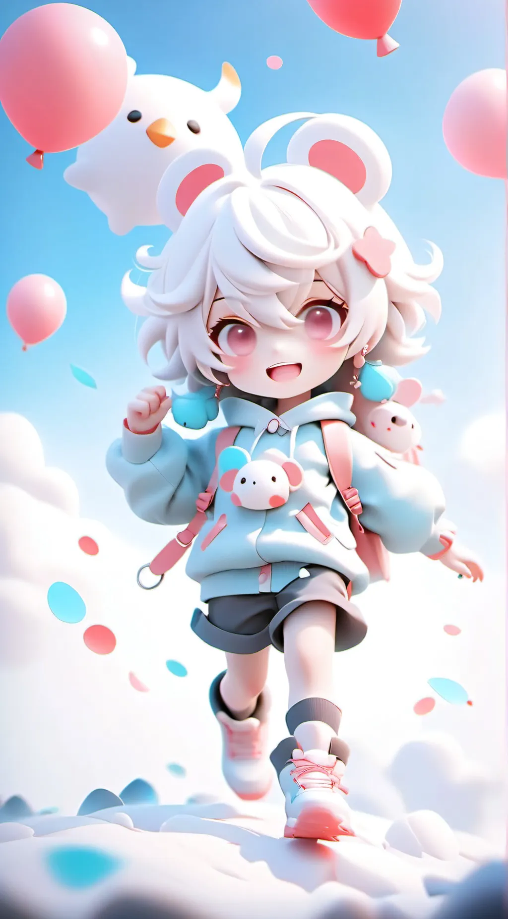 ai character: sweet june background