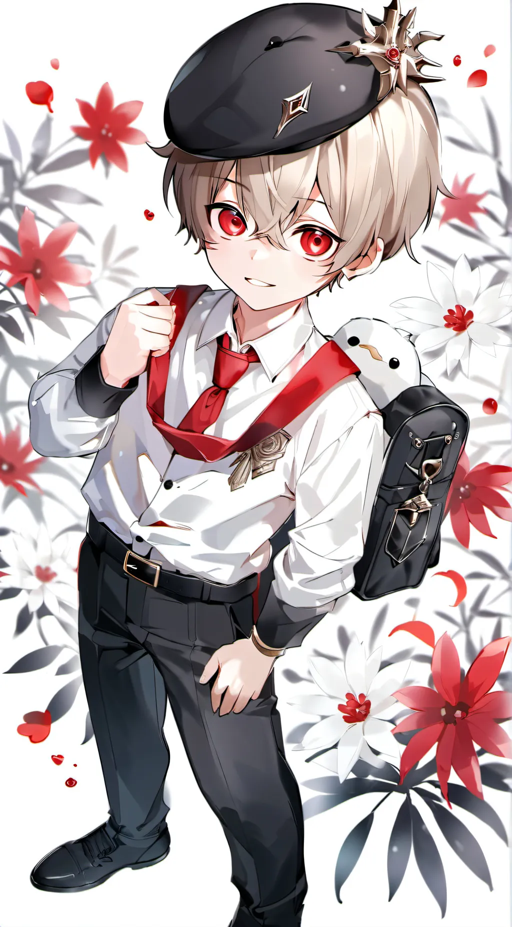 ai character: Lucas background