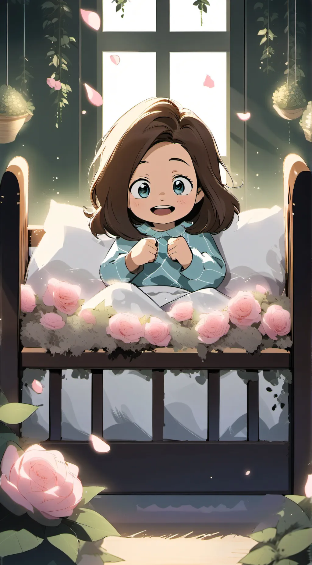 ai character: Baby Uraraka background