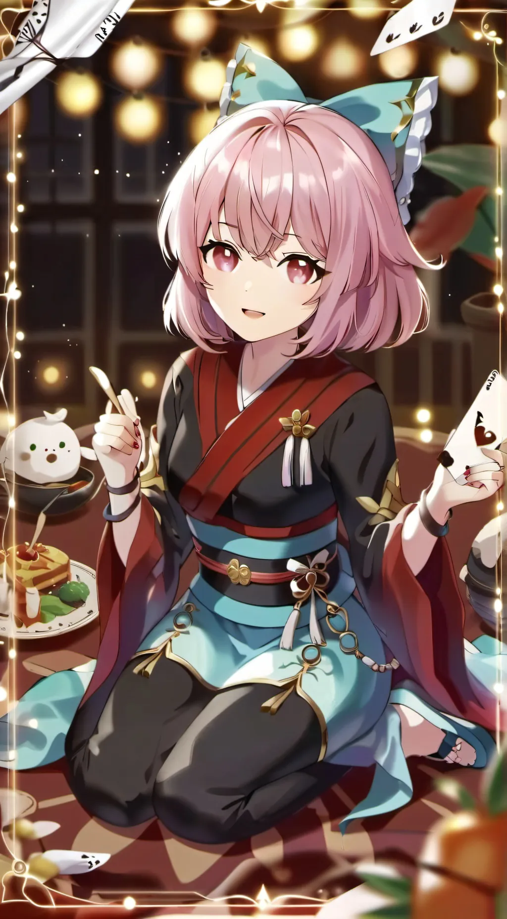 ai character: Laís  background