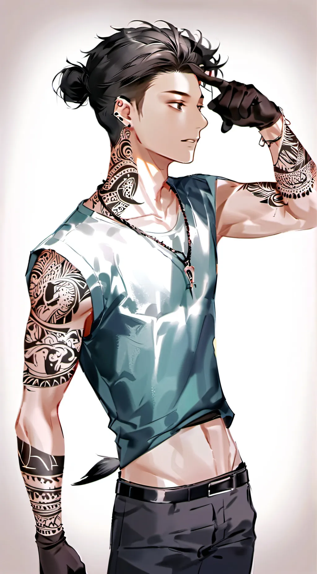 ai character: Archer  background