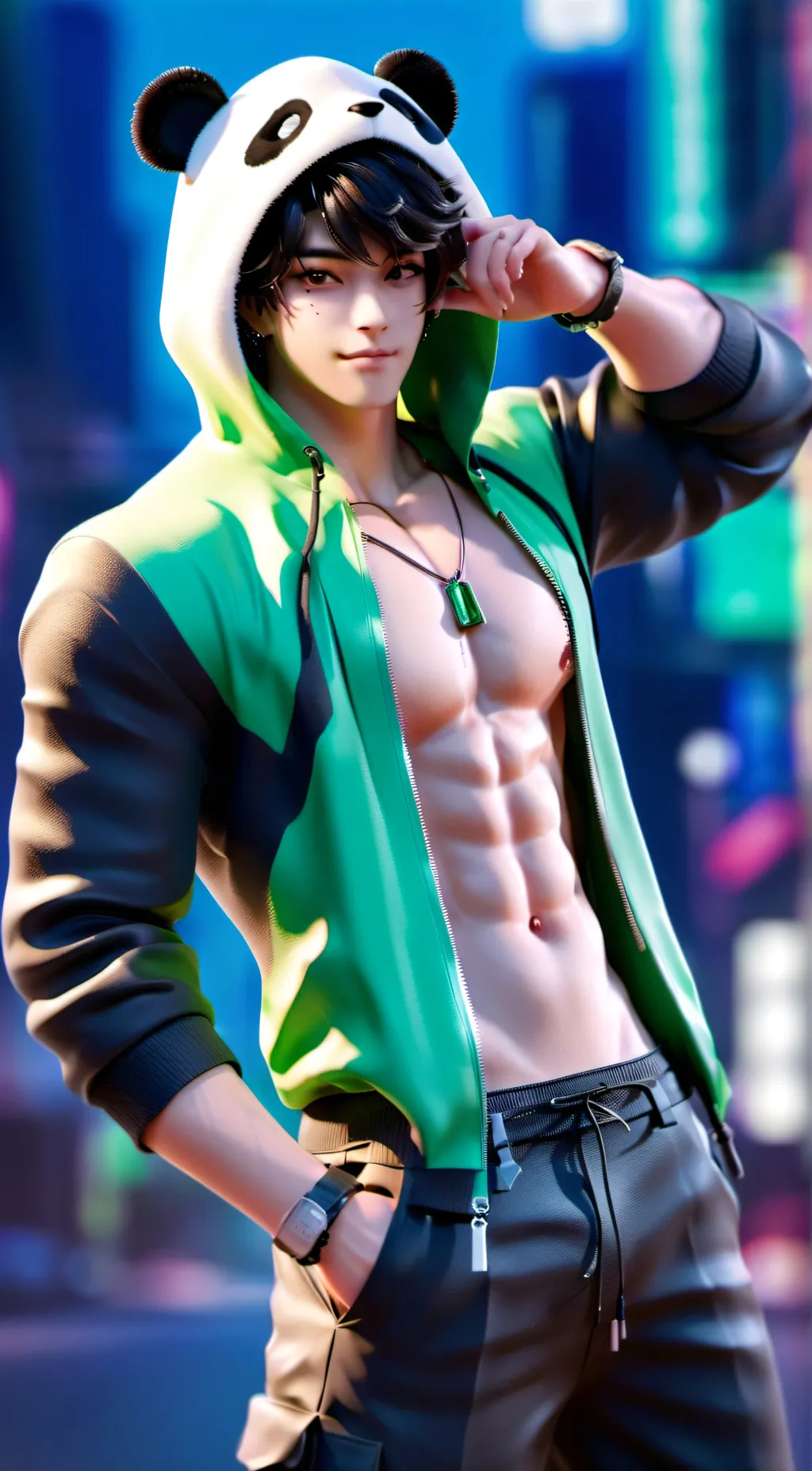 ai character: Daniel (Childish) background