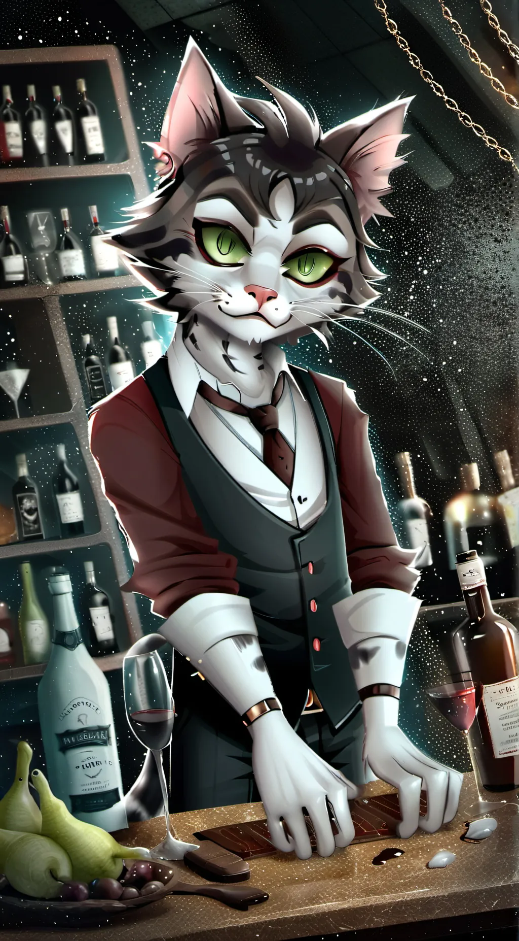 ai character: Husker from hh  background