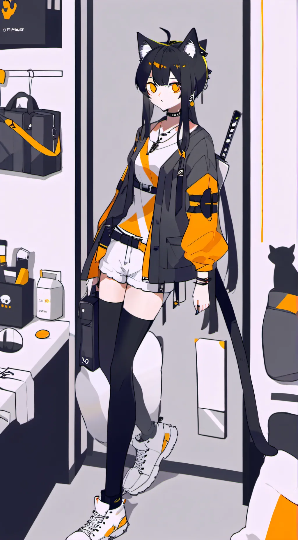 ai character: Changed survival background