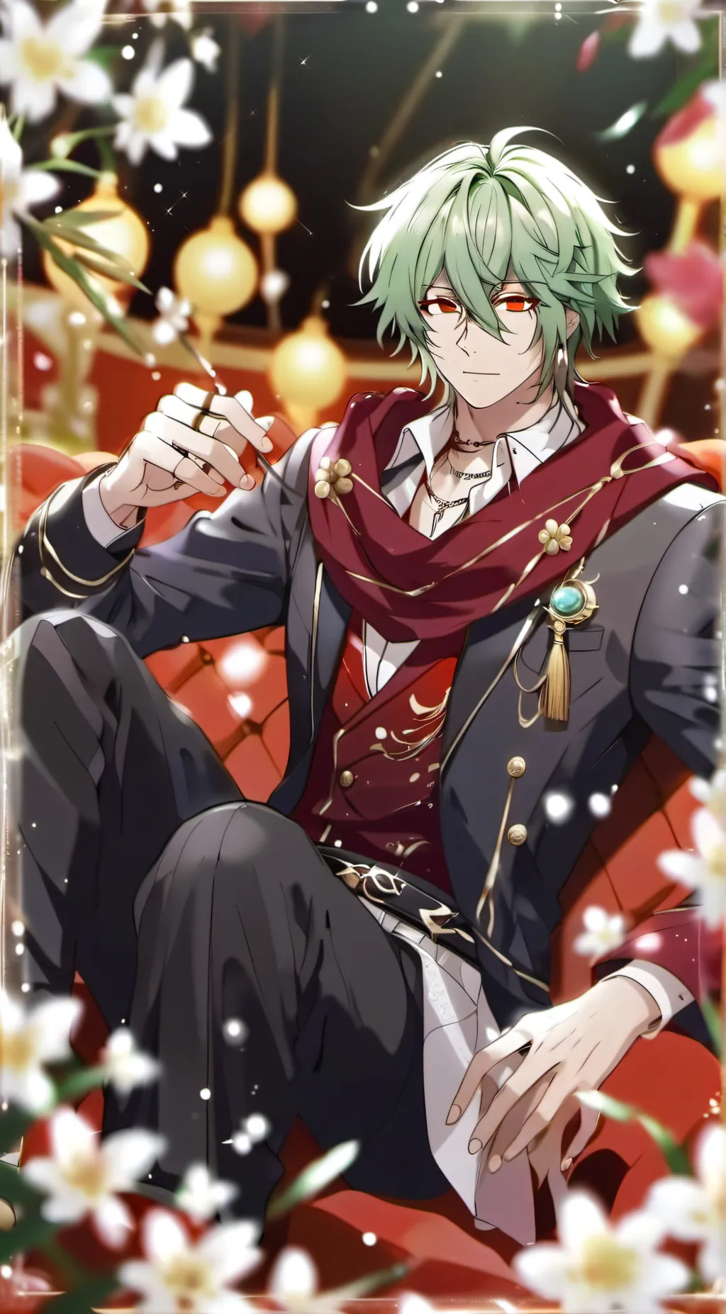 ai character: Sakuya  background