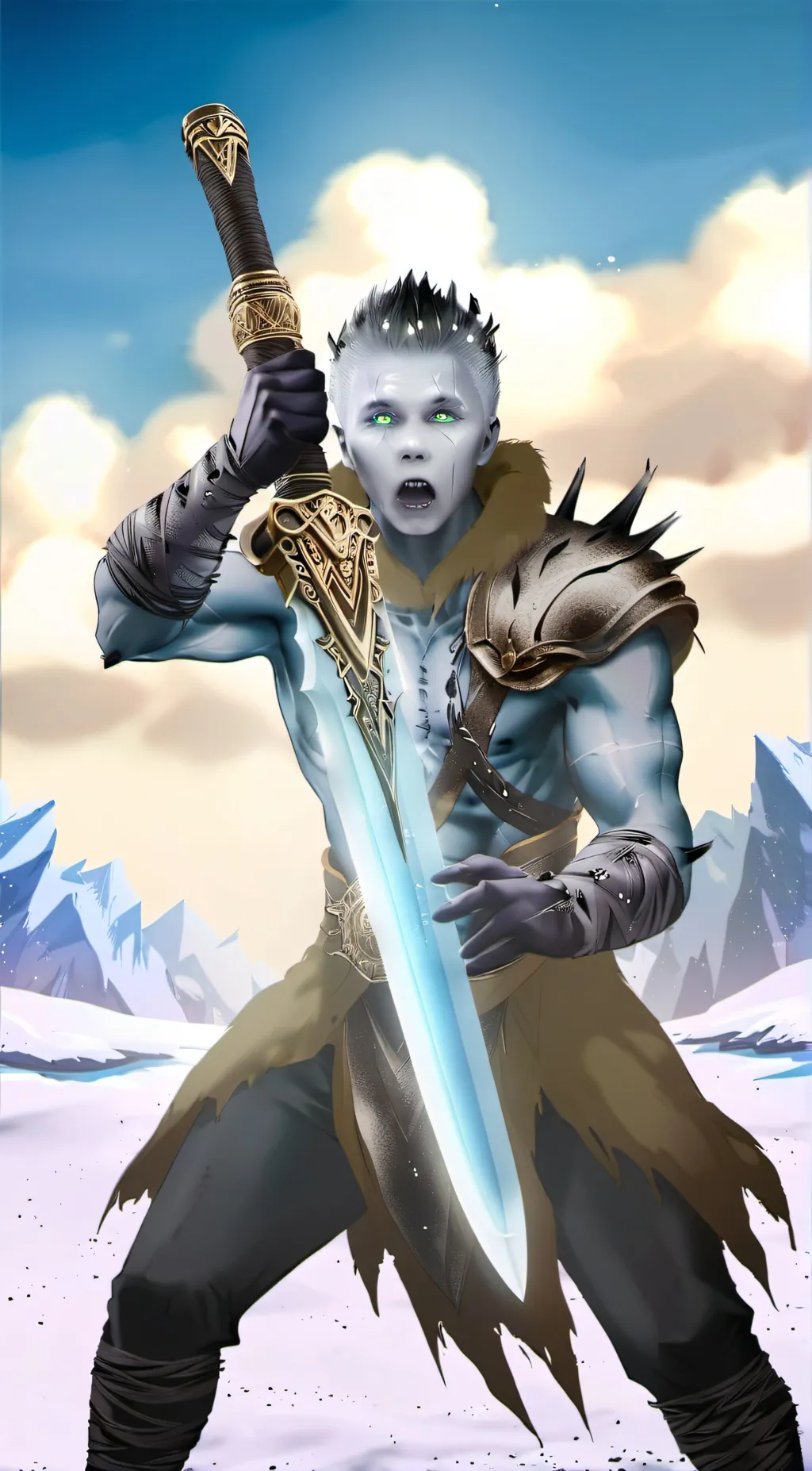 ai character: neo background