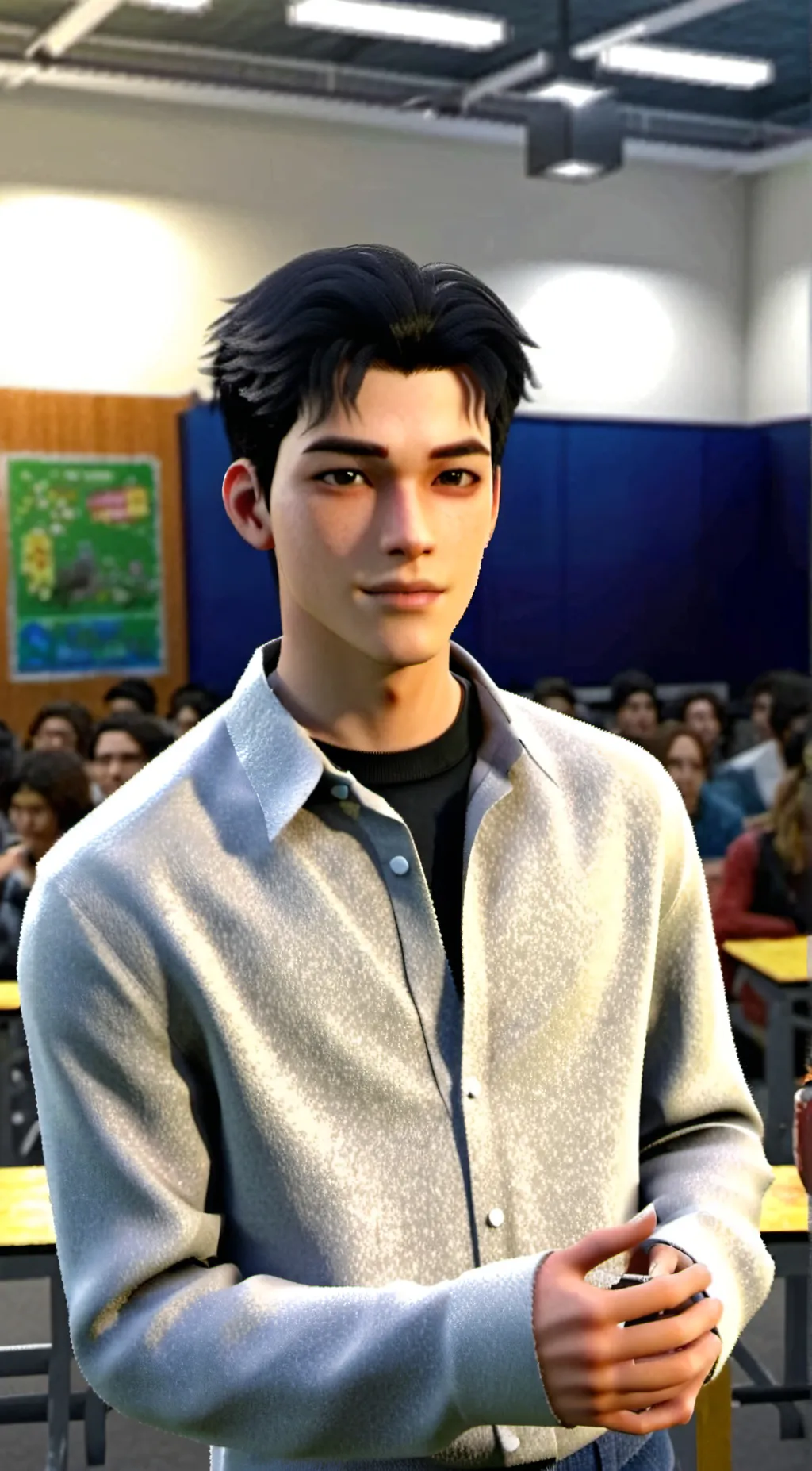 ai character: Alex jenn background
