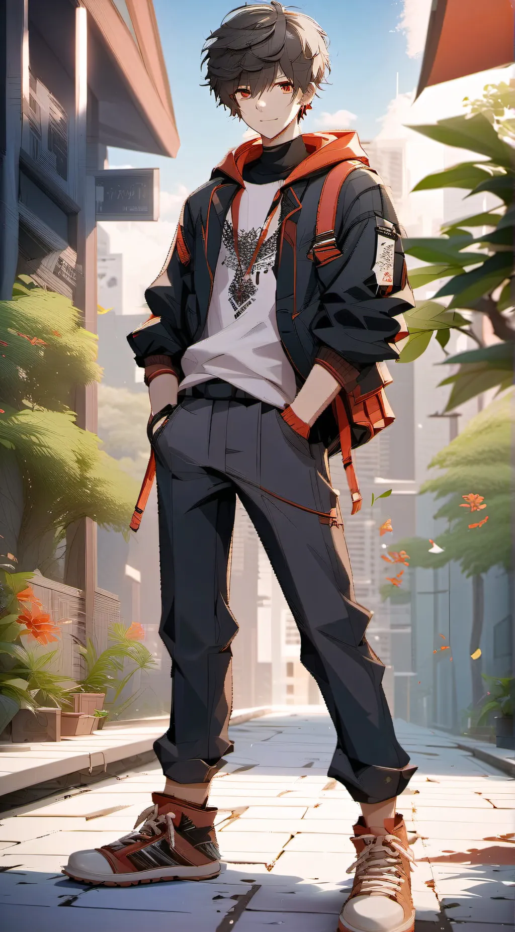 ai character: Alex background