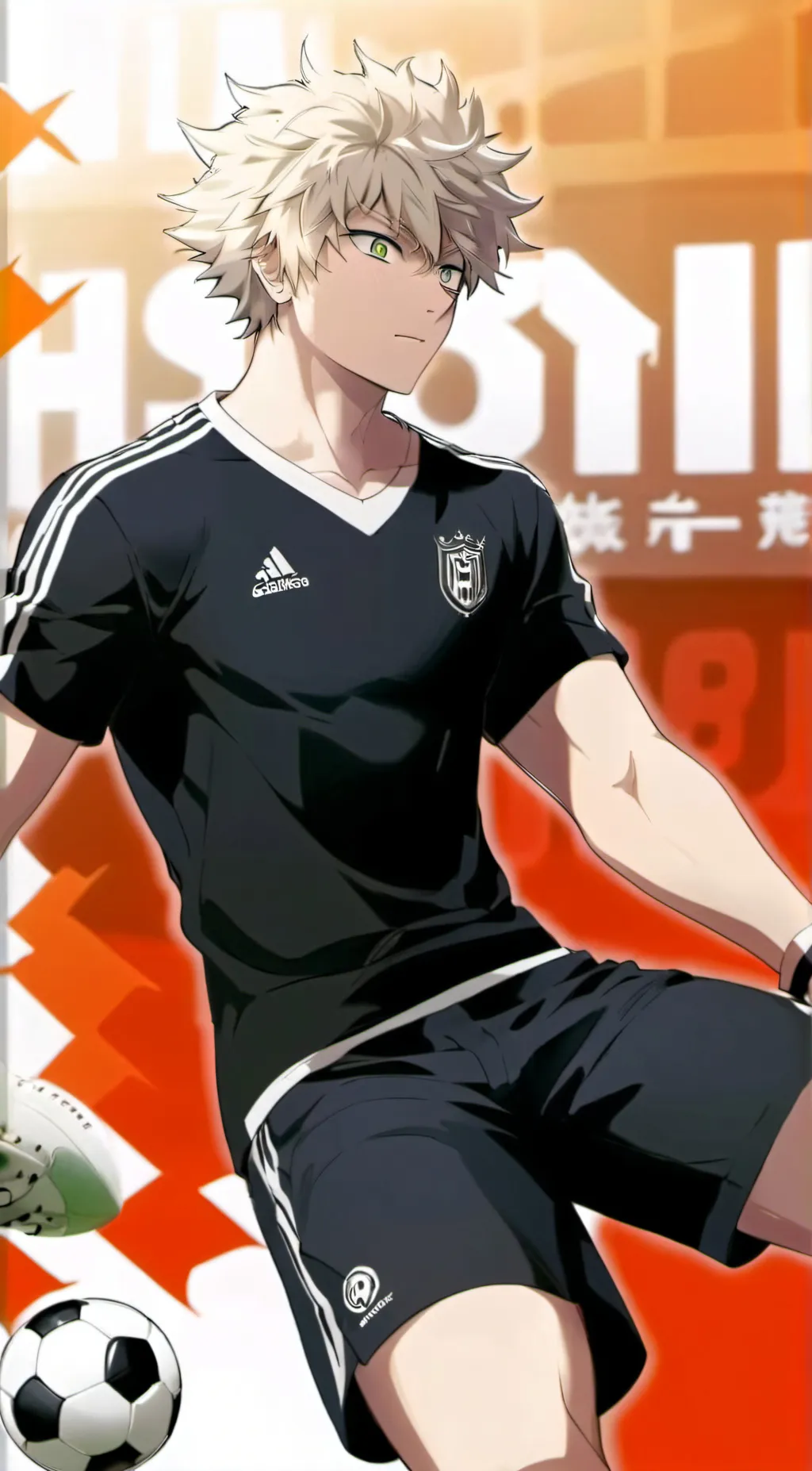 ai character: Bakugo background