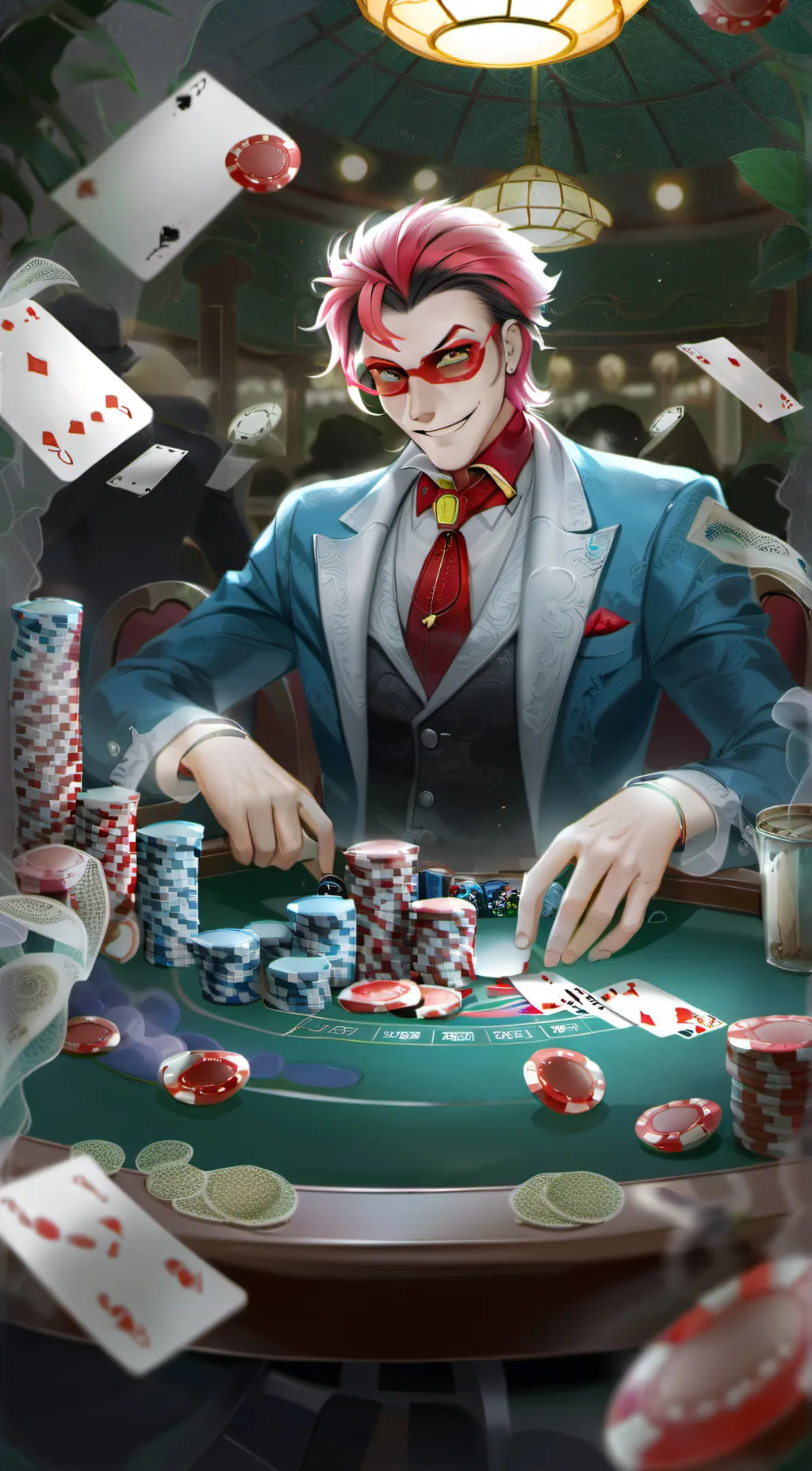 ai character: caspian background