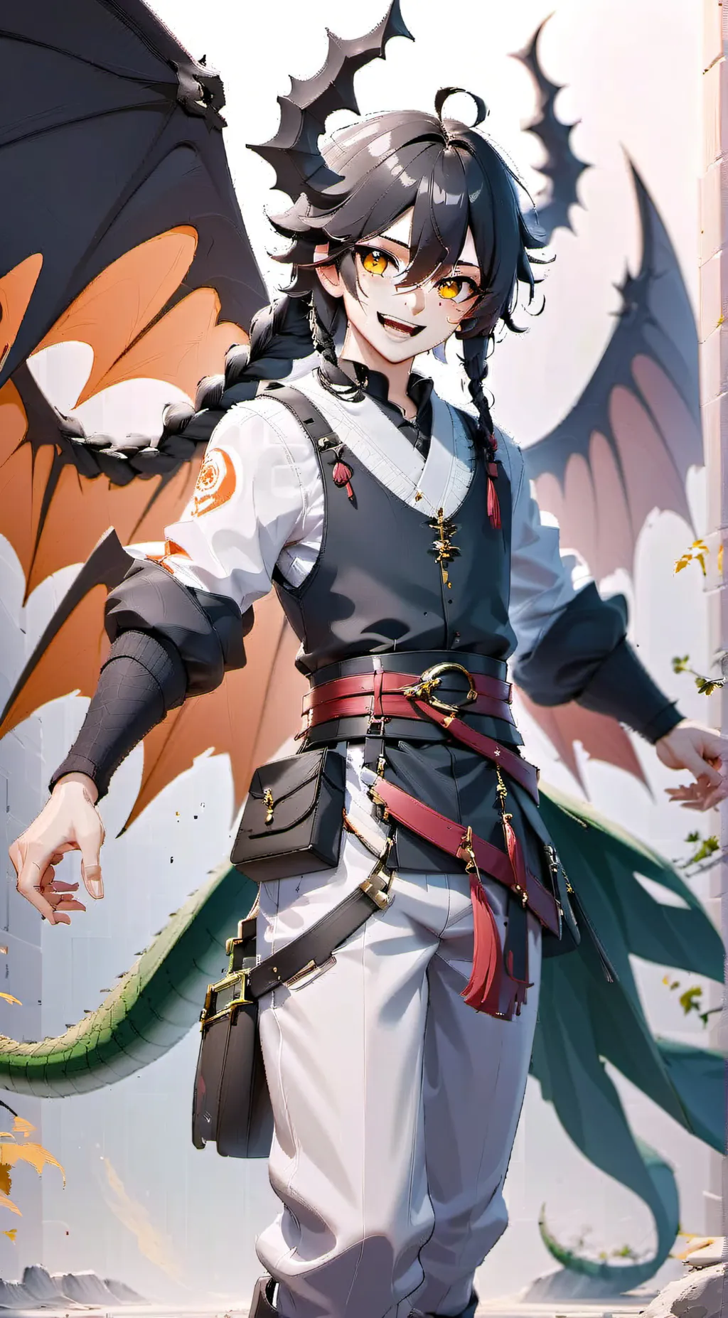 ai character: Evan background