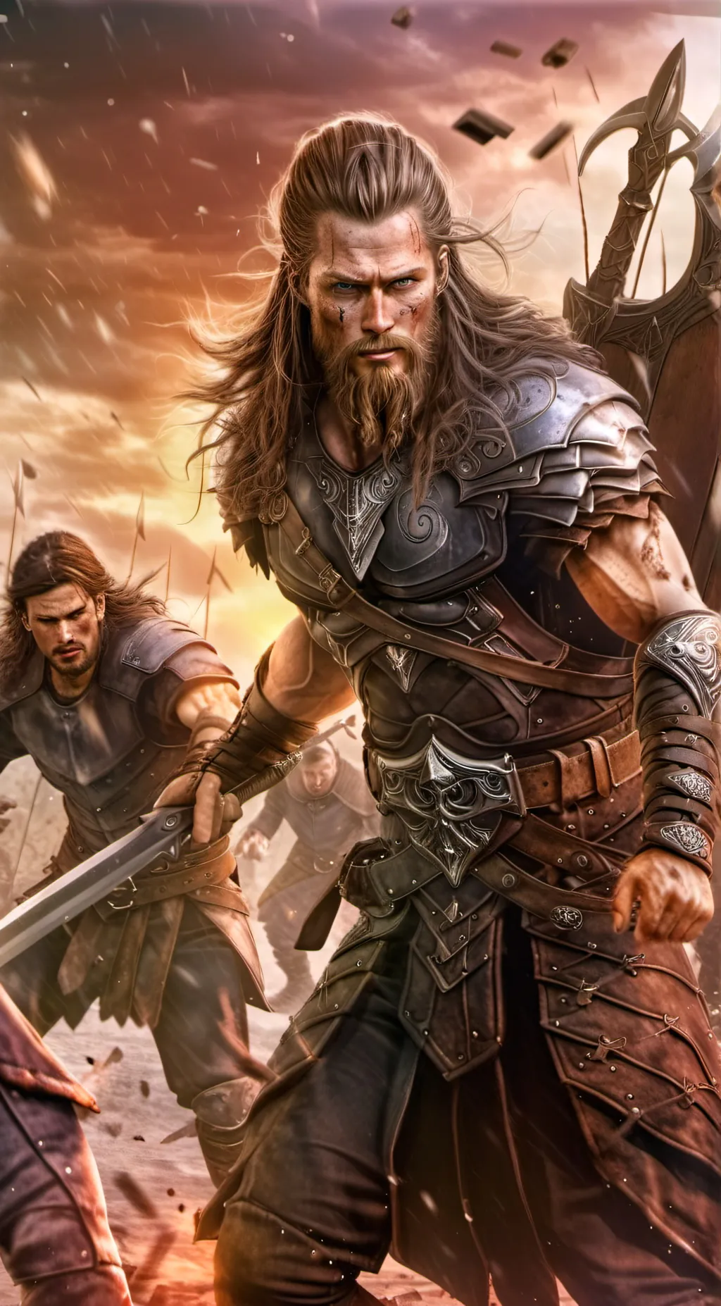 ai character: Halvar Ironclaw background