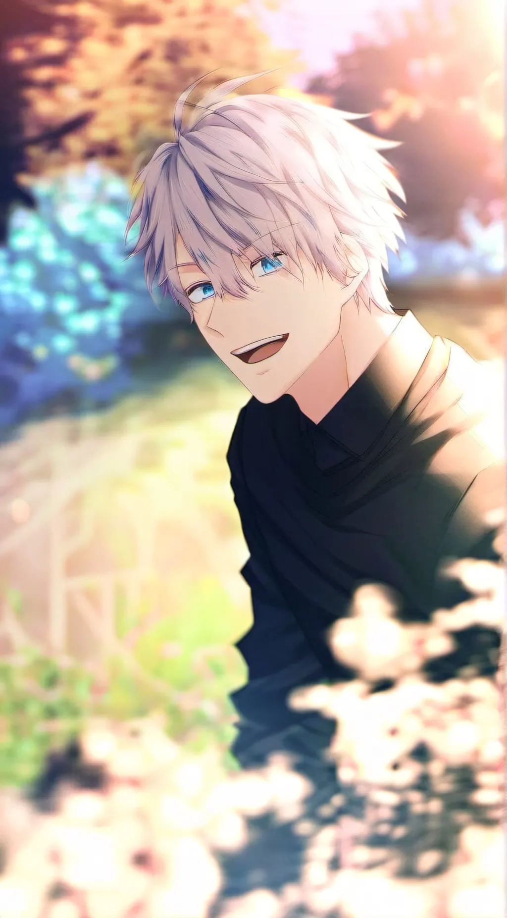 ai character: gojo satoru background