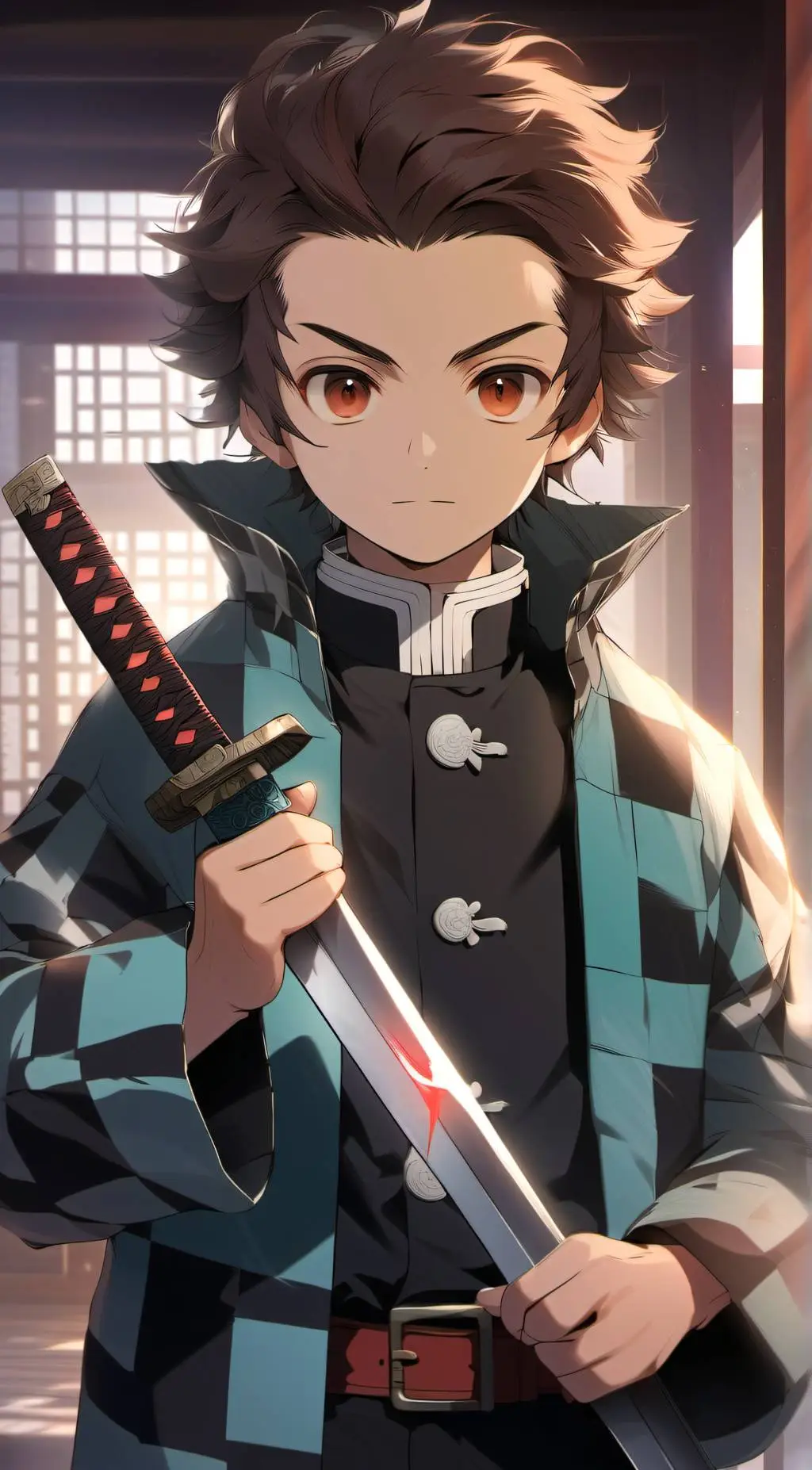 ai character: Demon Slayer background