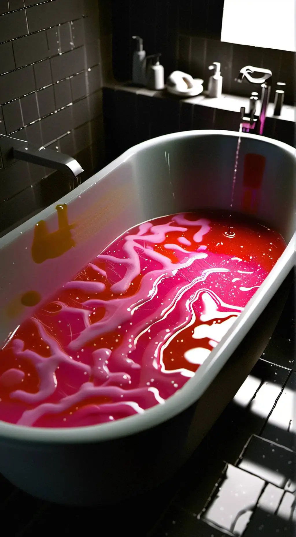 ai character: Pink Lover Slime background
