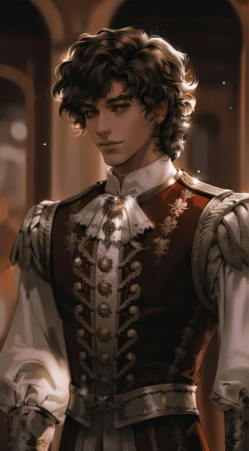 ai character: Riley Floras  background