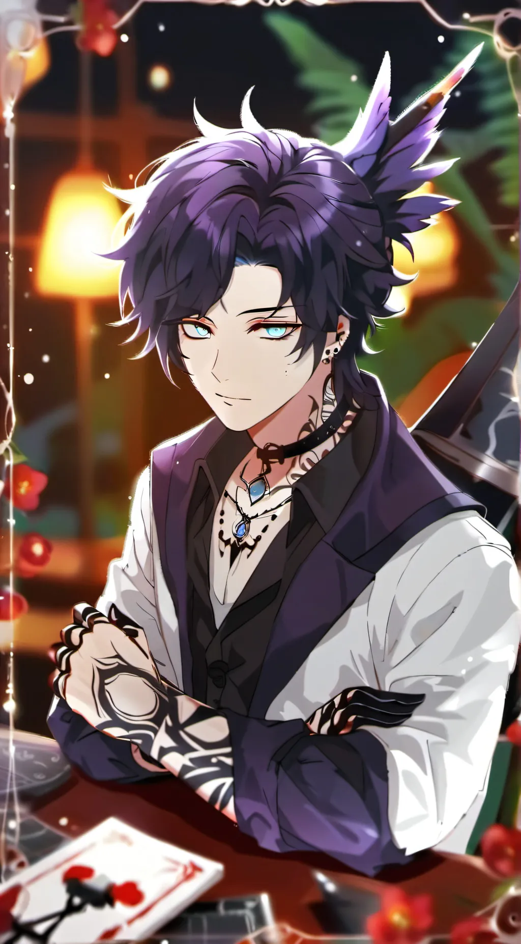 ai character: Anthony background