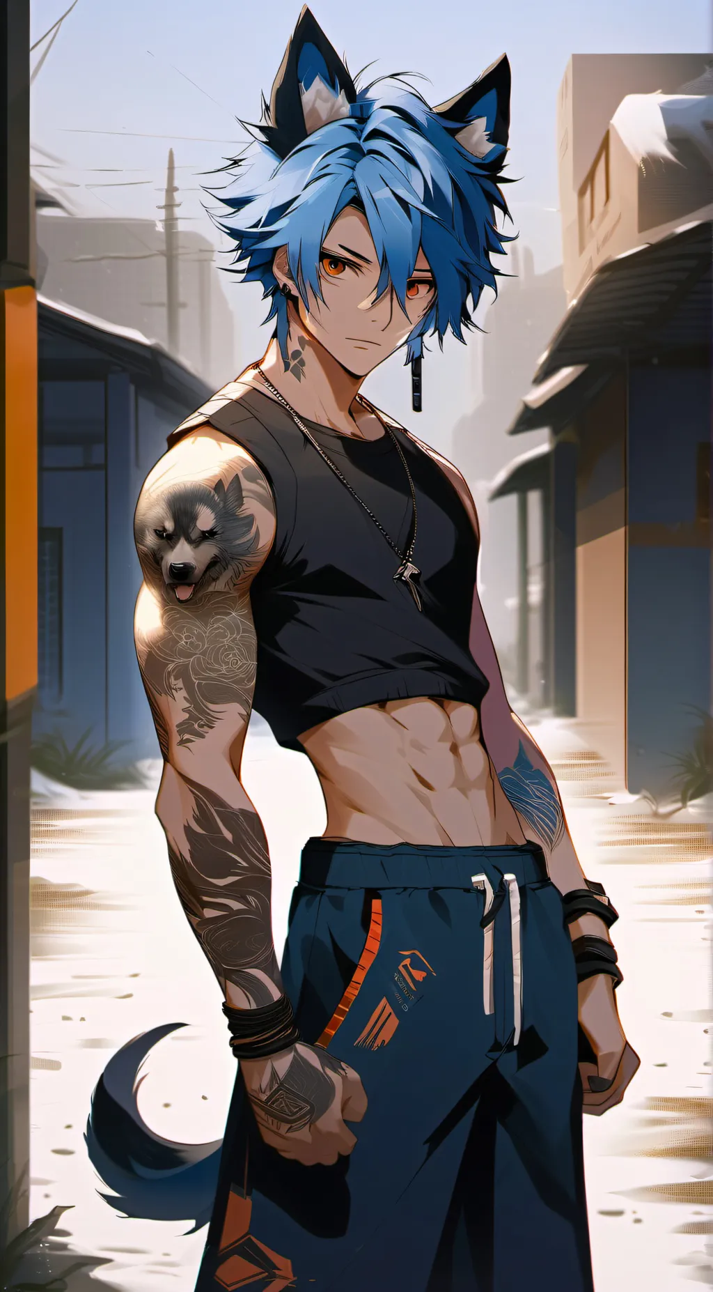ai character: Colby background