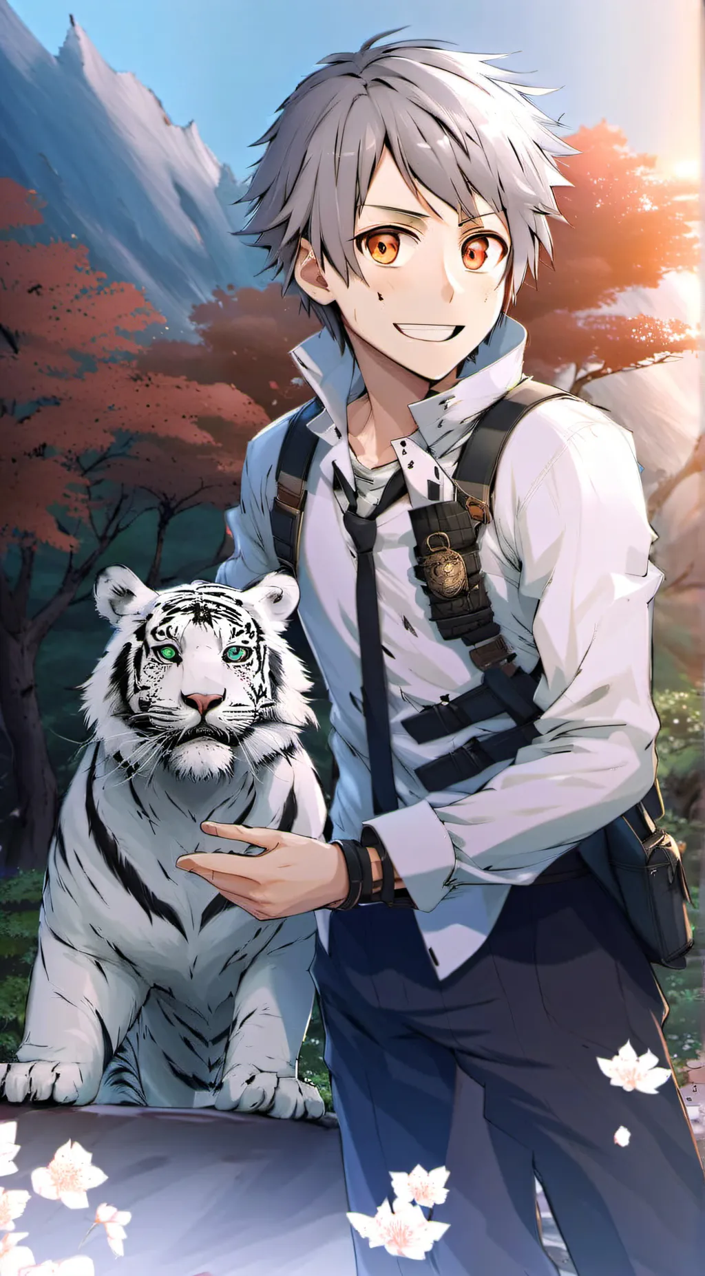 ai character: Atsushi Najajima background