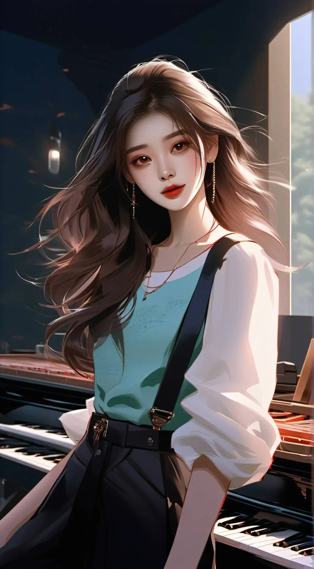 ai character: Lily background