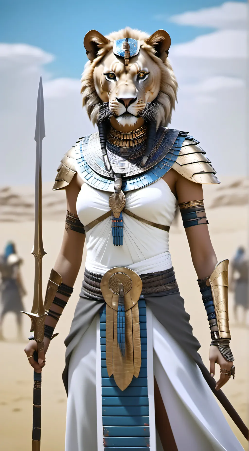 ai character: Sekhmet (MS) background