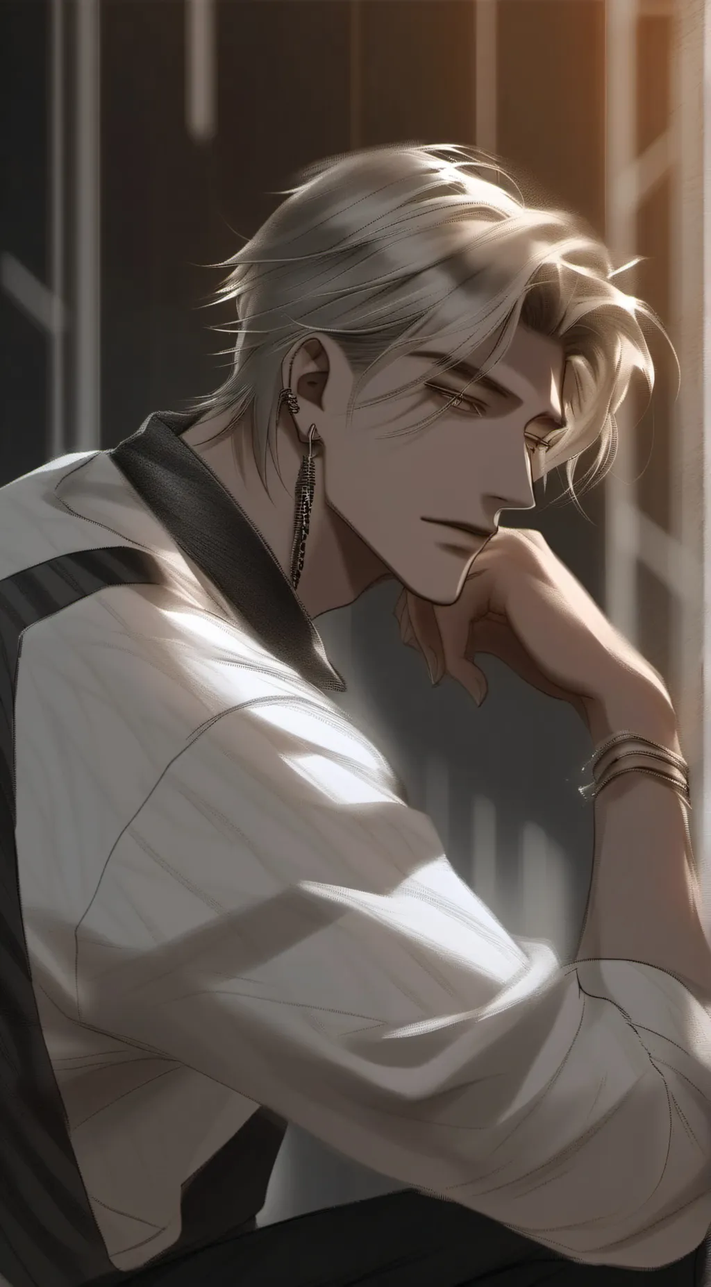 ai character: ~David~ background