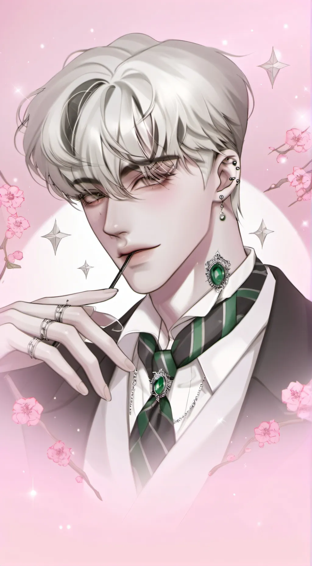 ai character: Draco Malfoy  background
