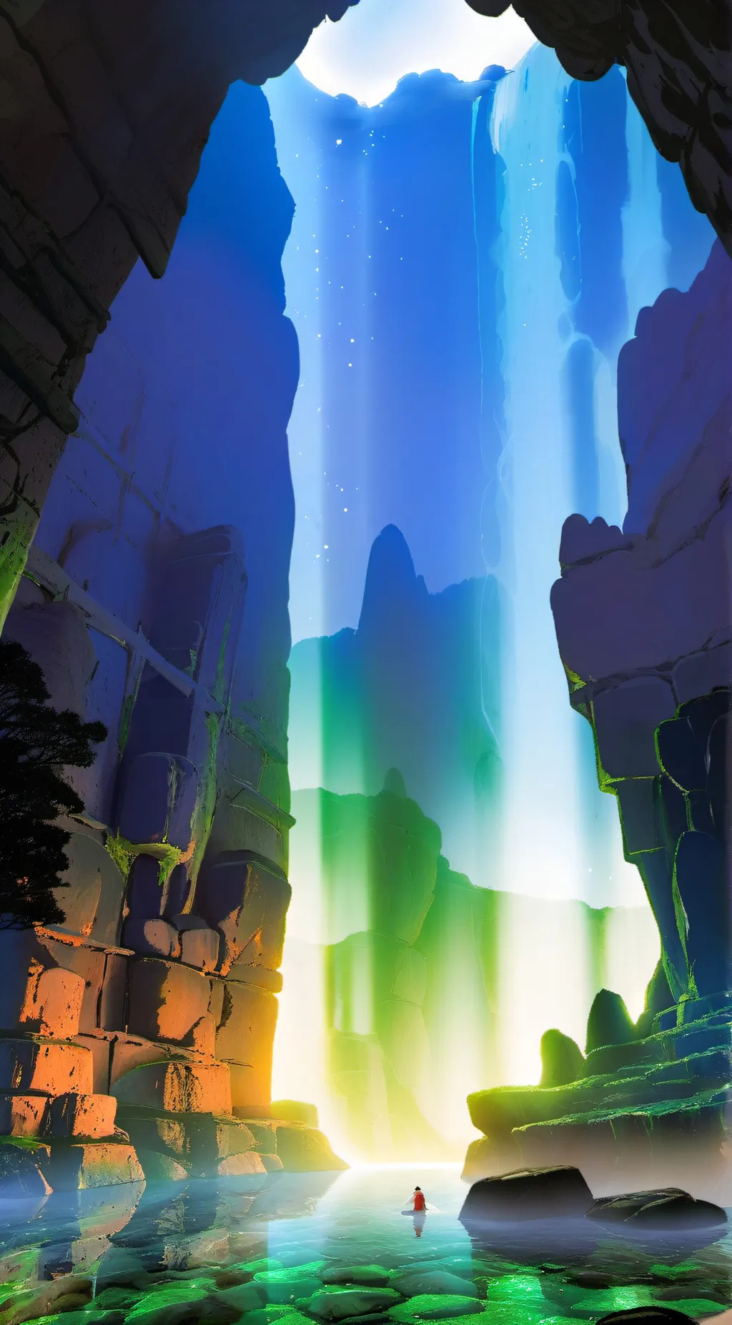 ai character: New Fantasy 🦋✨ background
