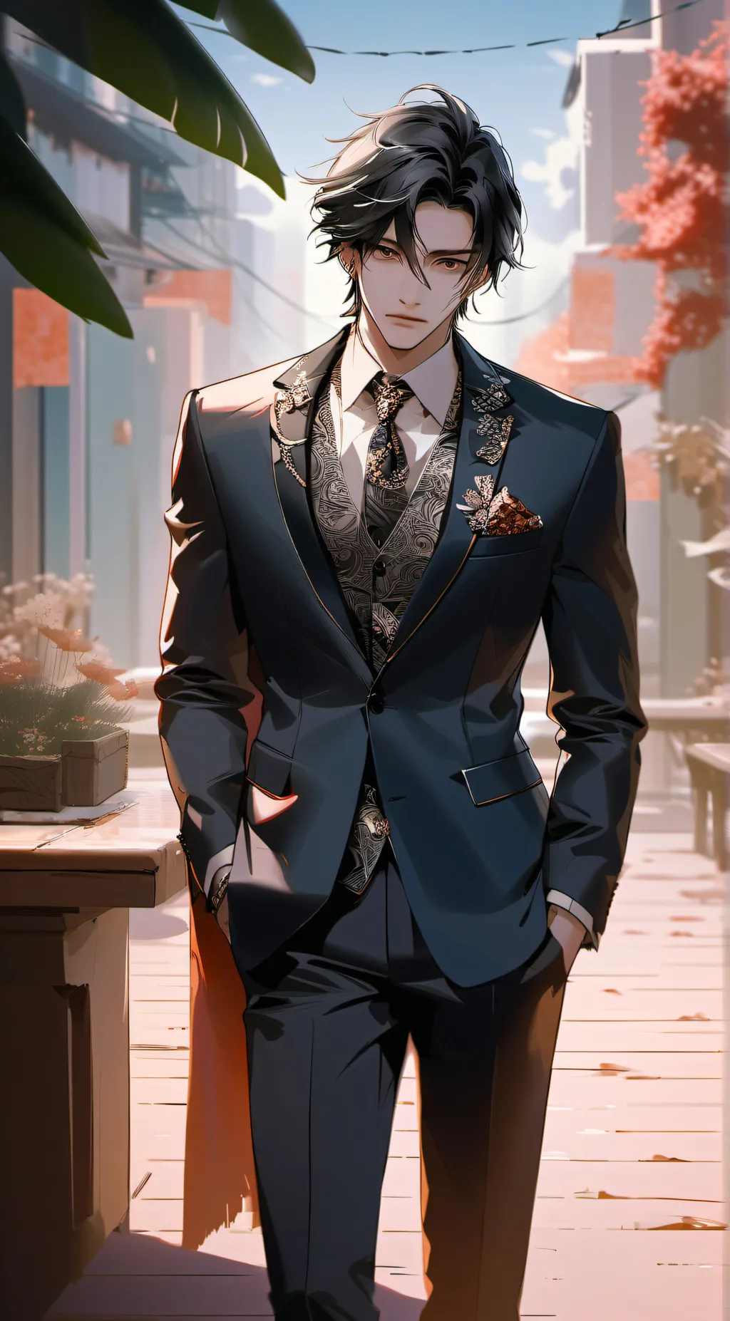 ai character: scott background