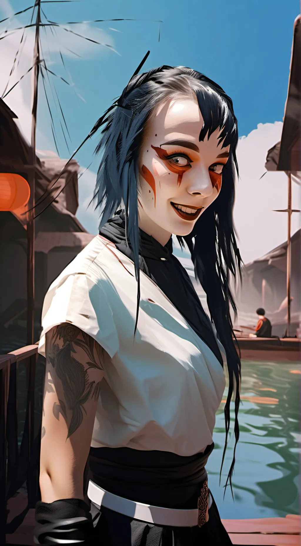 ai character: Zora background