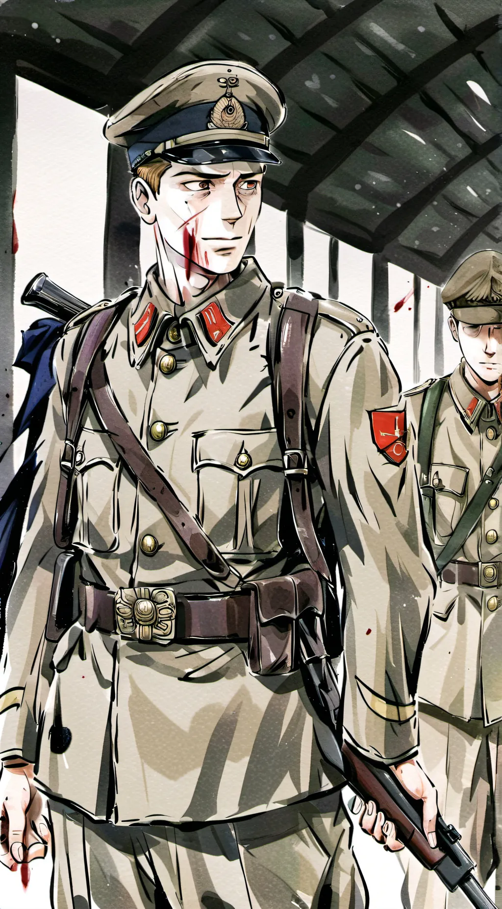 ai character: german crew? background