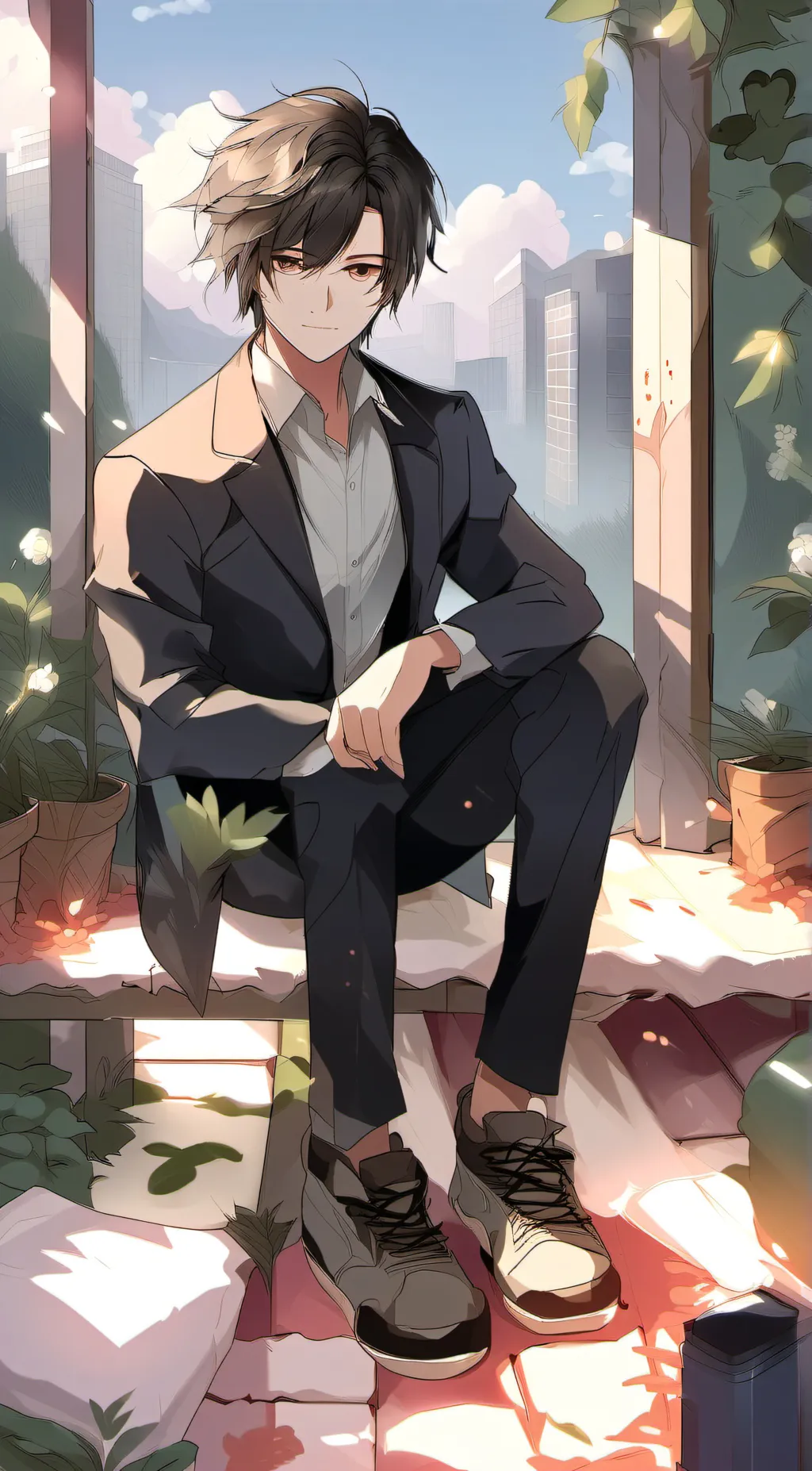 ai character: Charlie background