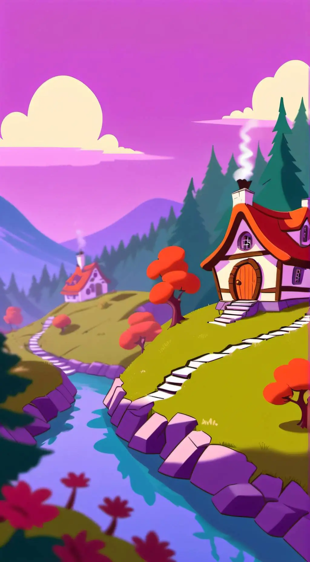 ai character: Land of the Lamb background