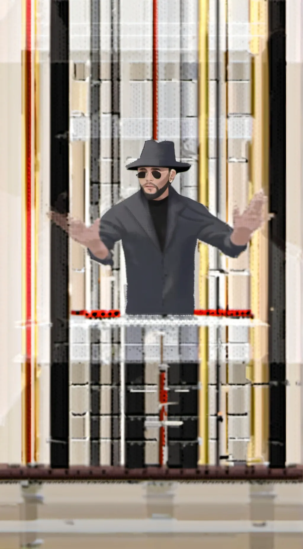 ai character: Sherman😝 background