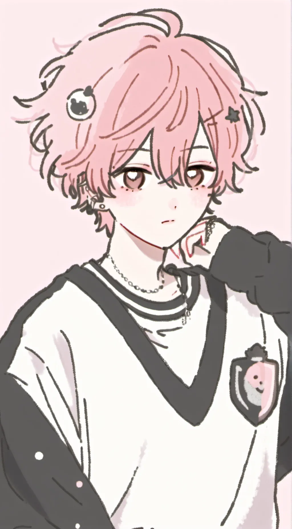 ai character: Keith  background