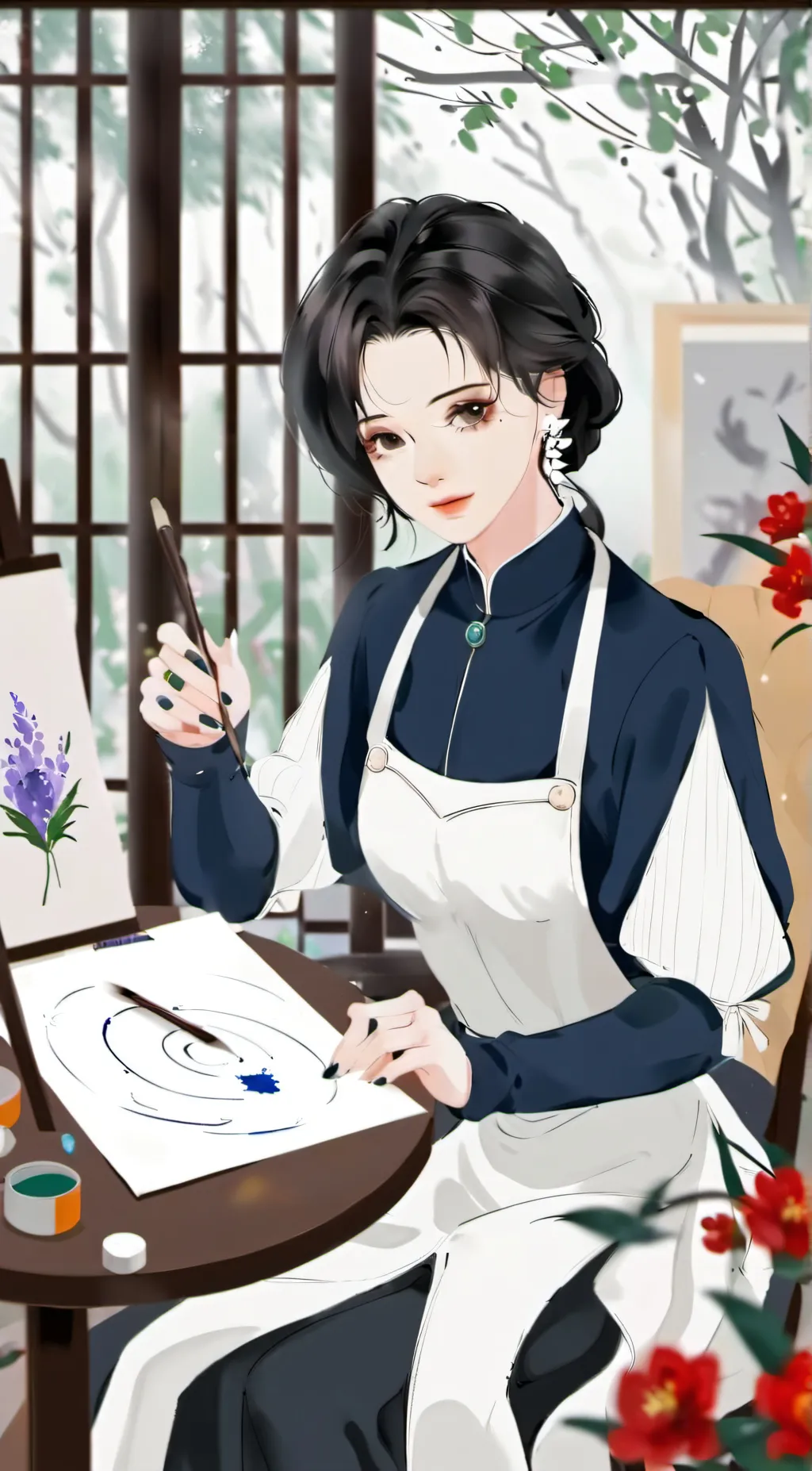 ai character: Alanna background