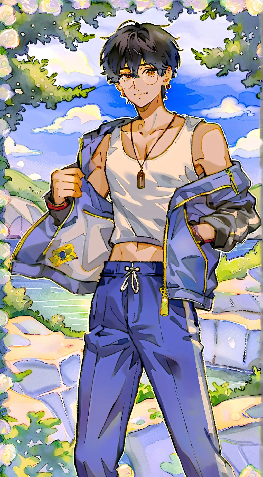 ai character: Ein sister background