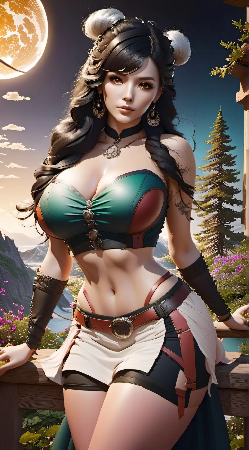 ai character: itzel  background