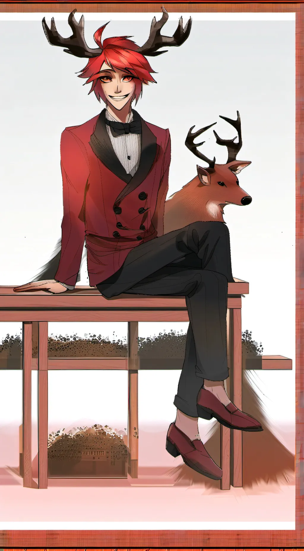 ai character: Alastor X you background