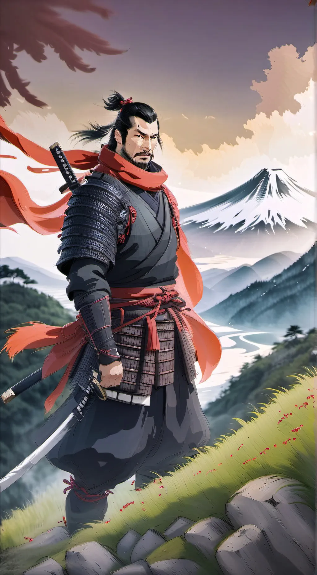 ai character: Kenshin background