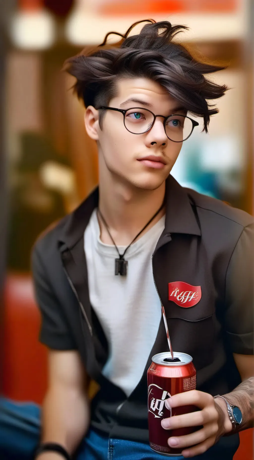 ai character: Zach background