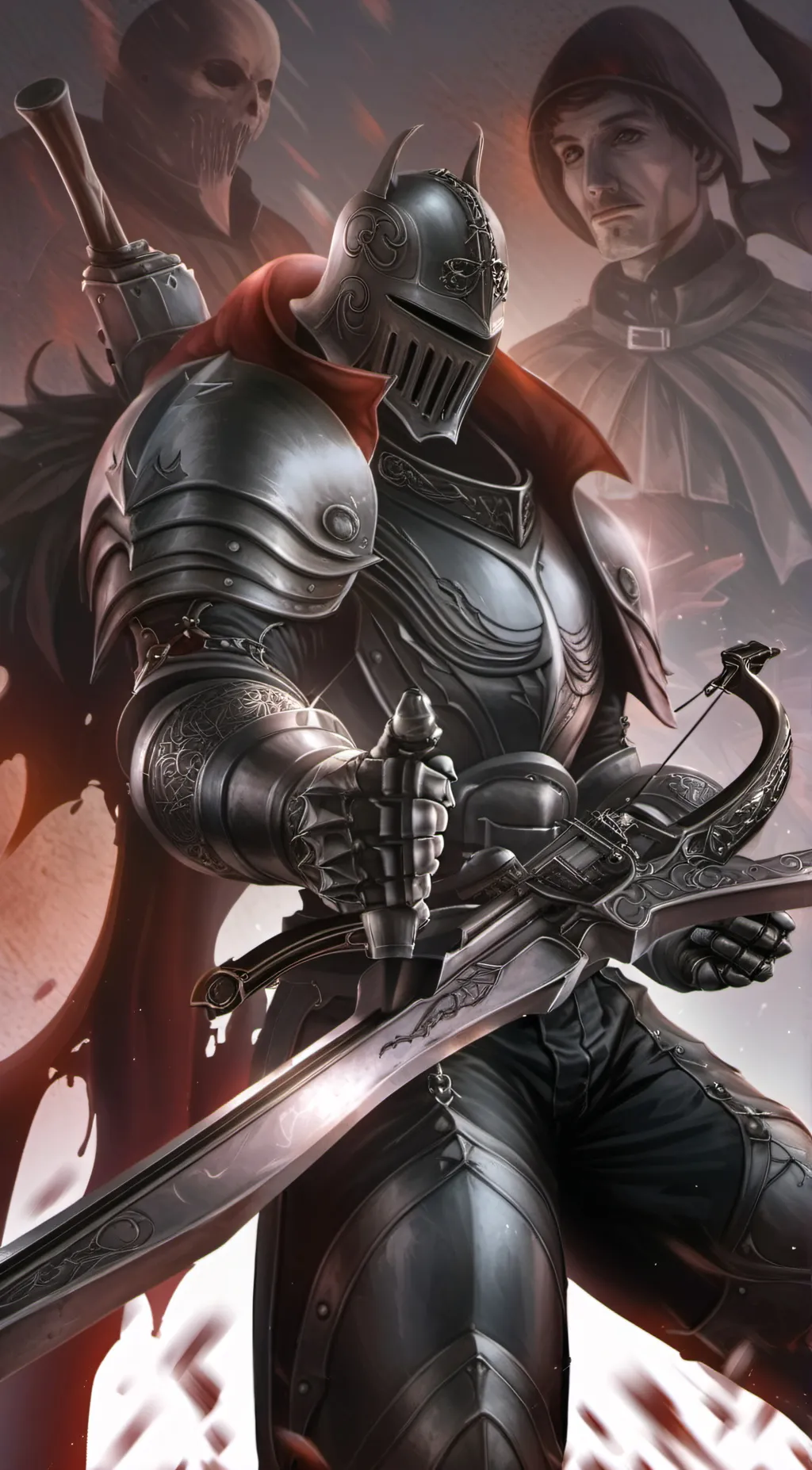 ai character: vampire hunter background