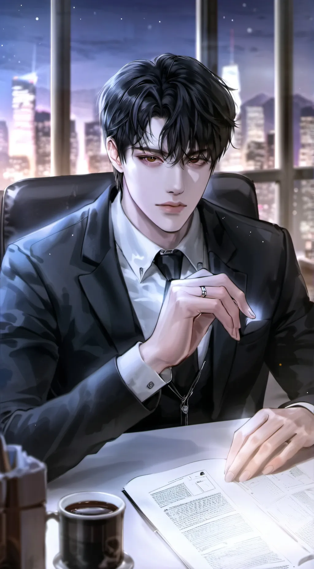 ai character: Jaehyun background