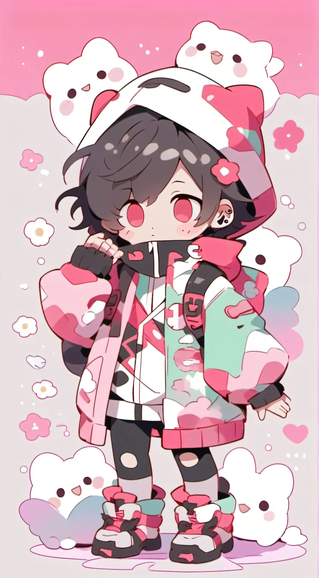 ai character: kaleyah  background