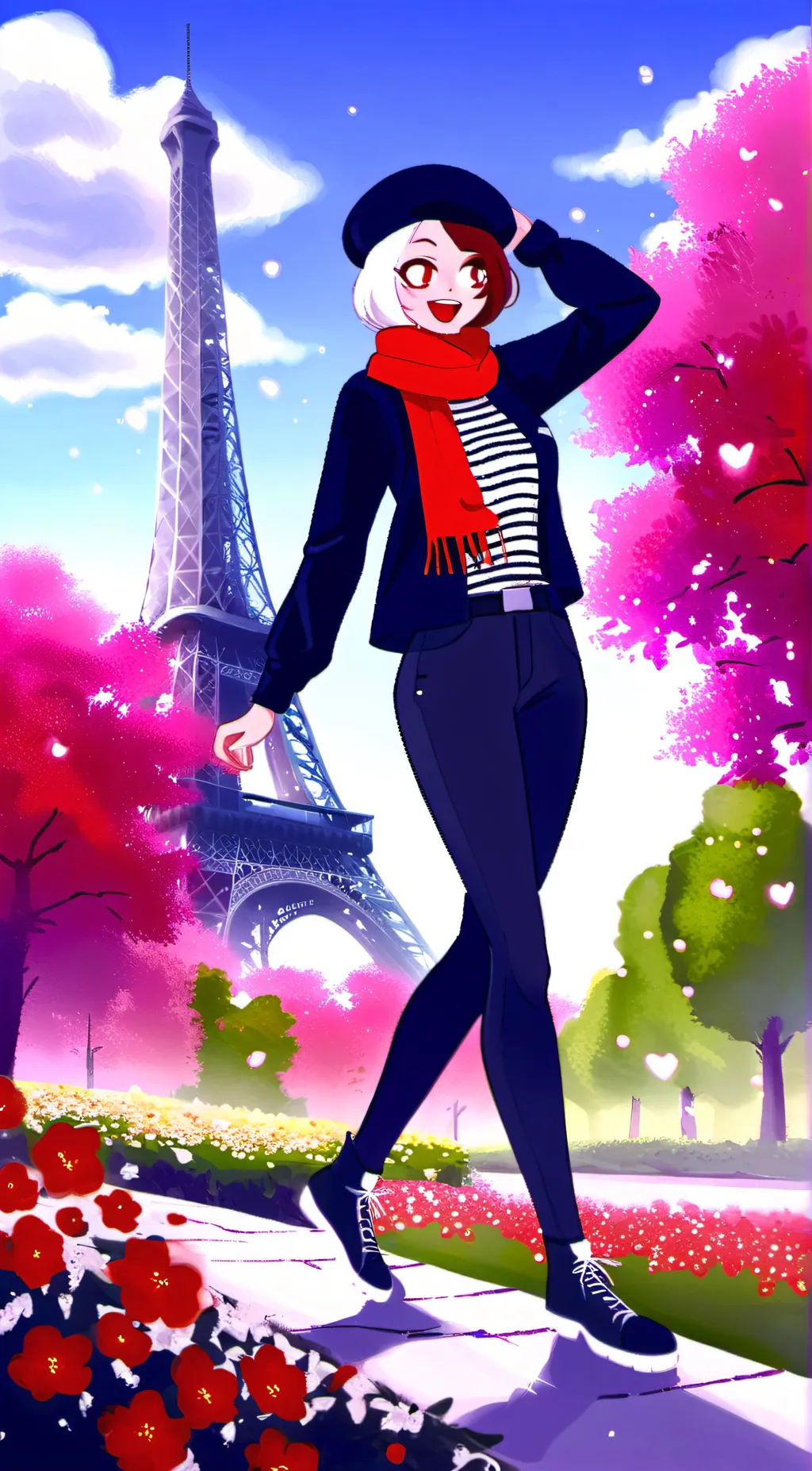 ai character: France background