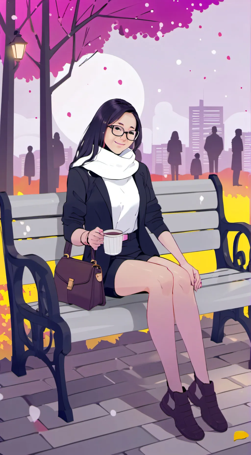 ai character: Olivia  background