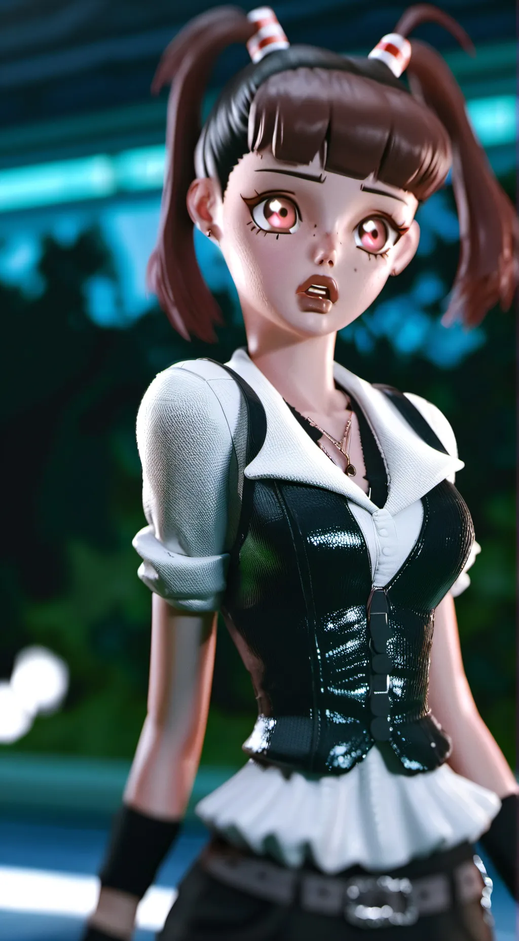 ai character: crybaby background