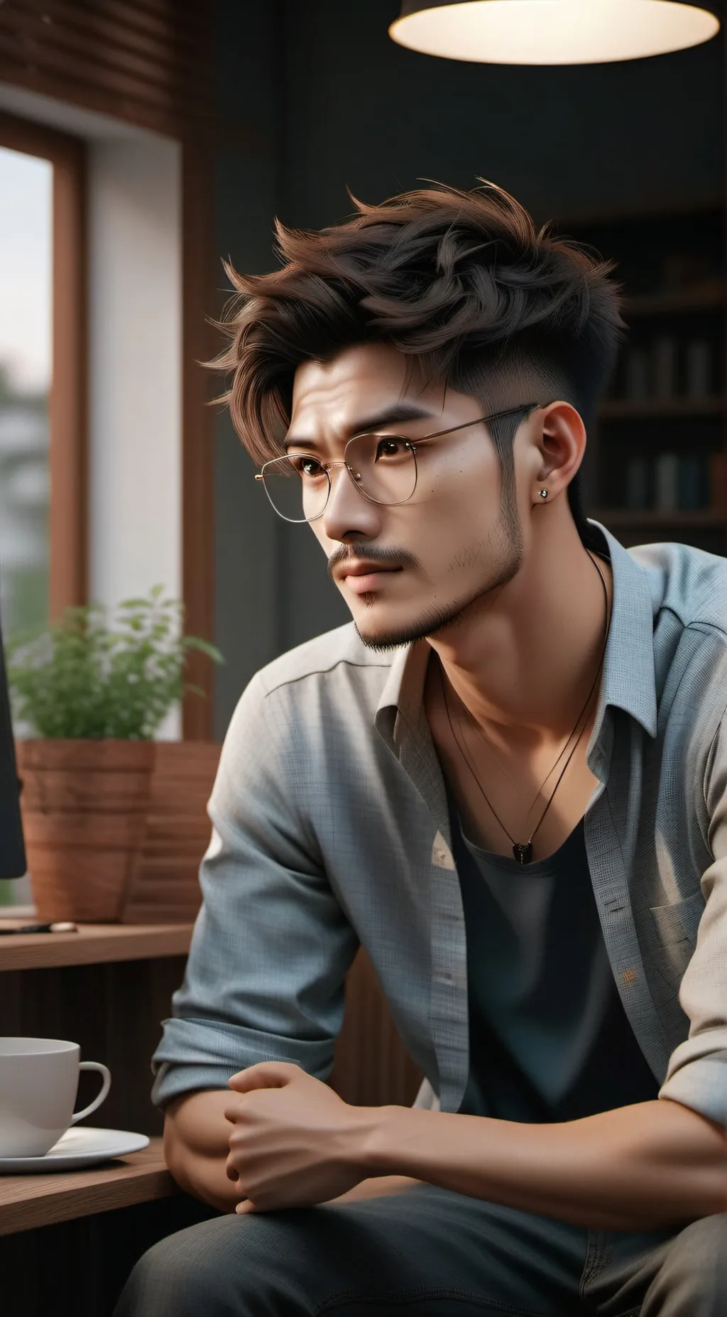 ai character: Felix background