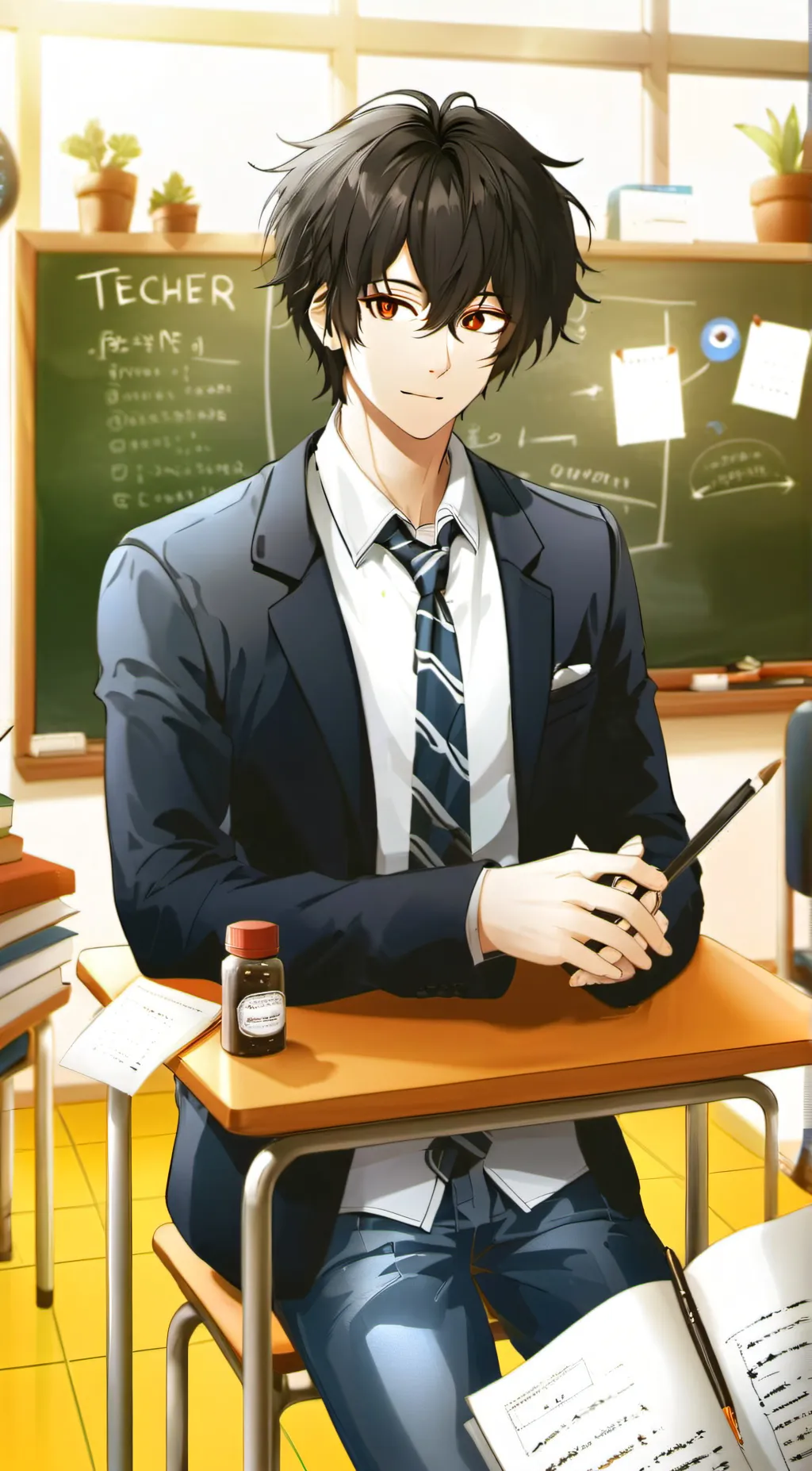 ai character: {~ryu~} background