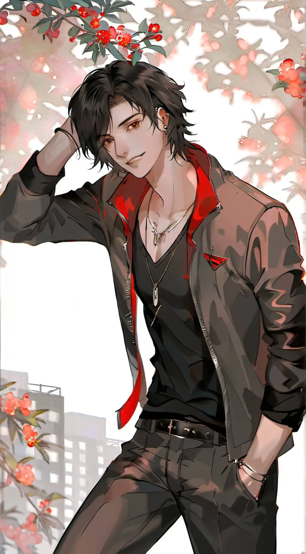 ai character: Matthew Garner  background